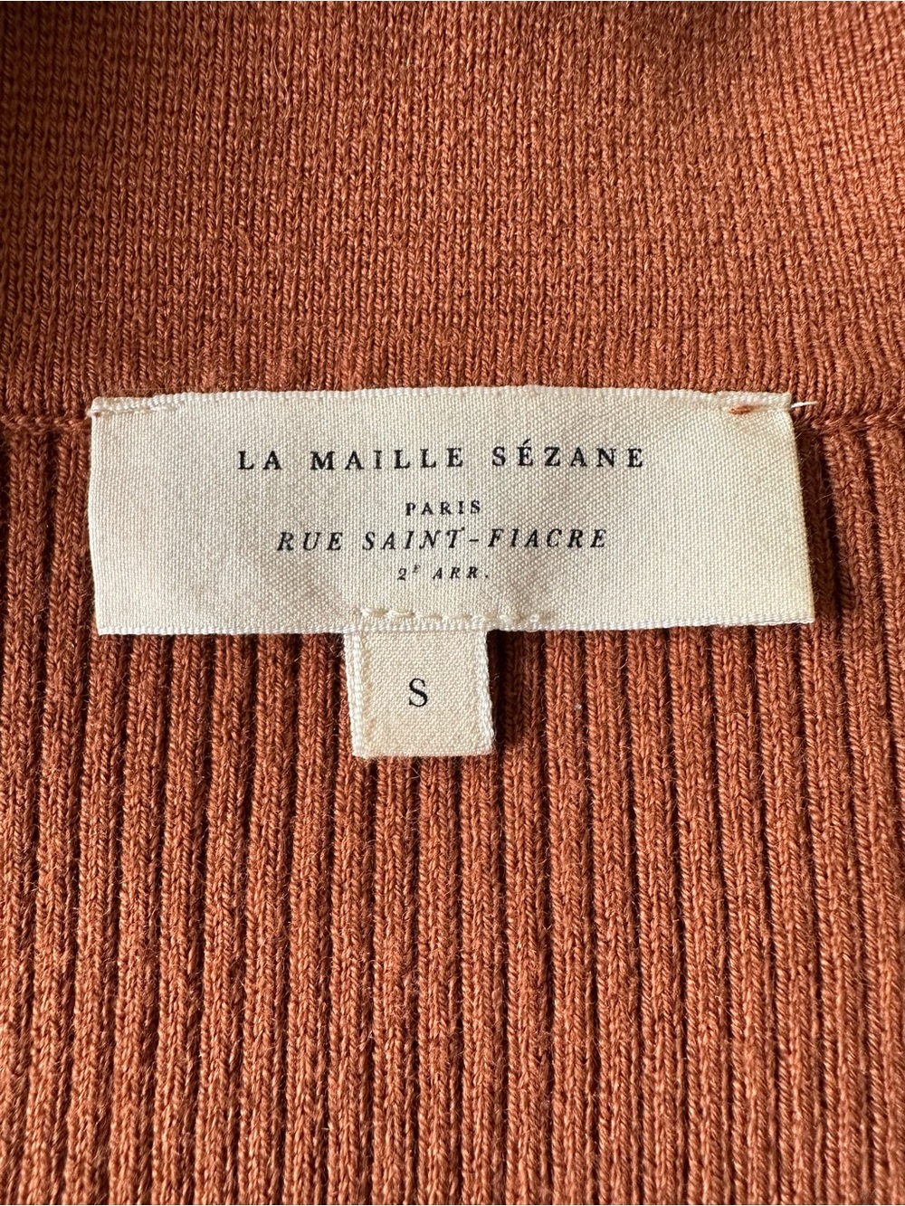 Sezane Eloy Jumper Camel - Size S - Picture 3 of 7